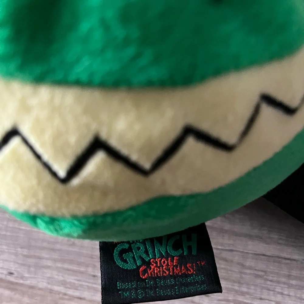 Dr. Seuss How the Grinch Stole Christmas Vintage Backpack GUC - Picture 2 of 3